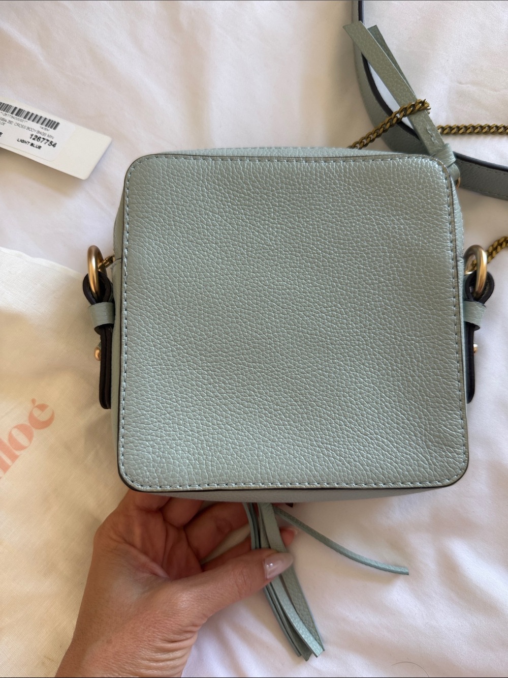 See by Chloé Mini Joan Suede & Leather Crossbody Bag - Picture 4 of 4